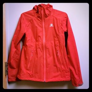 Salomon running rain coat